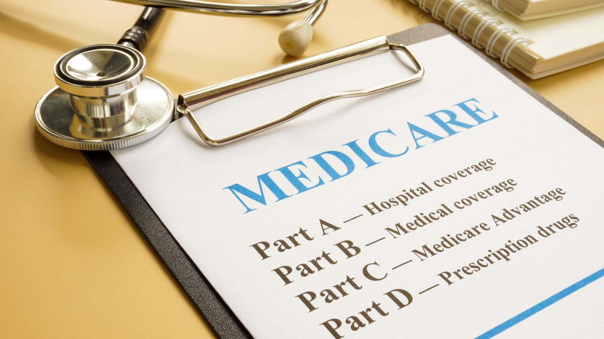 medicare planning and stethoscope